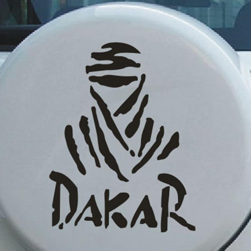 Dakar Letter Print Car Vehicle Truck Window Body Reflective Sticker Decal Decor