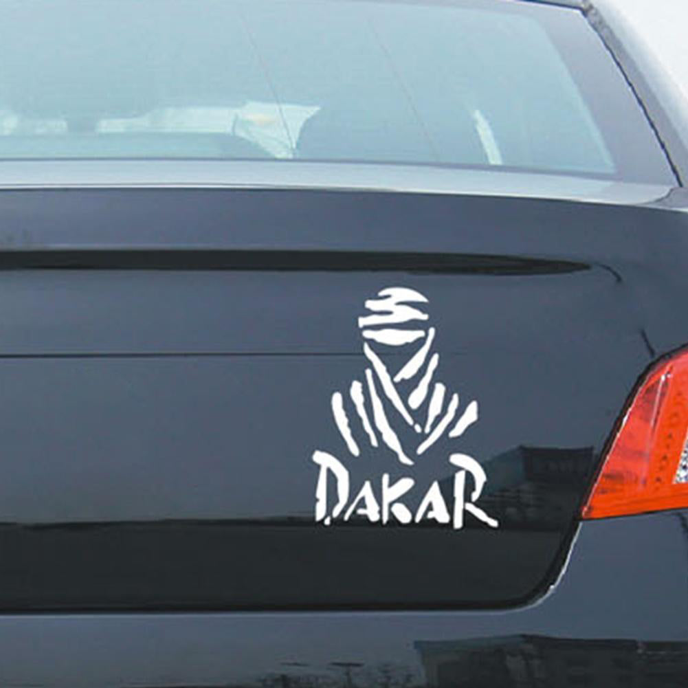 Dakar Letter Print Car Vehicle Truck Window Body Reflective Sticker Decal Decor