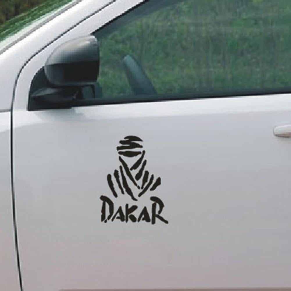 Dakar Letter Print Car Vehicle Truck Window Body Reflective Sticker Decal Decor