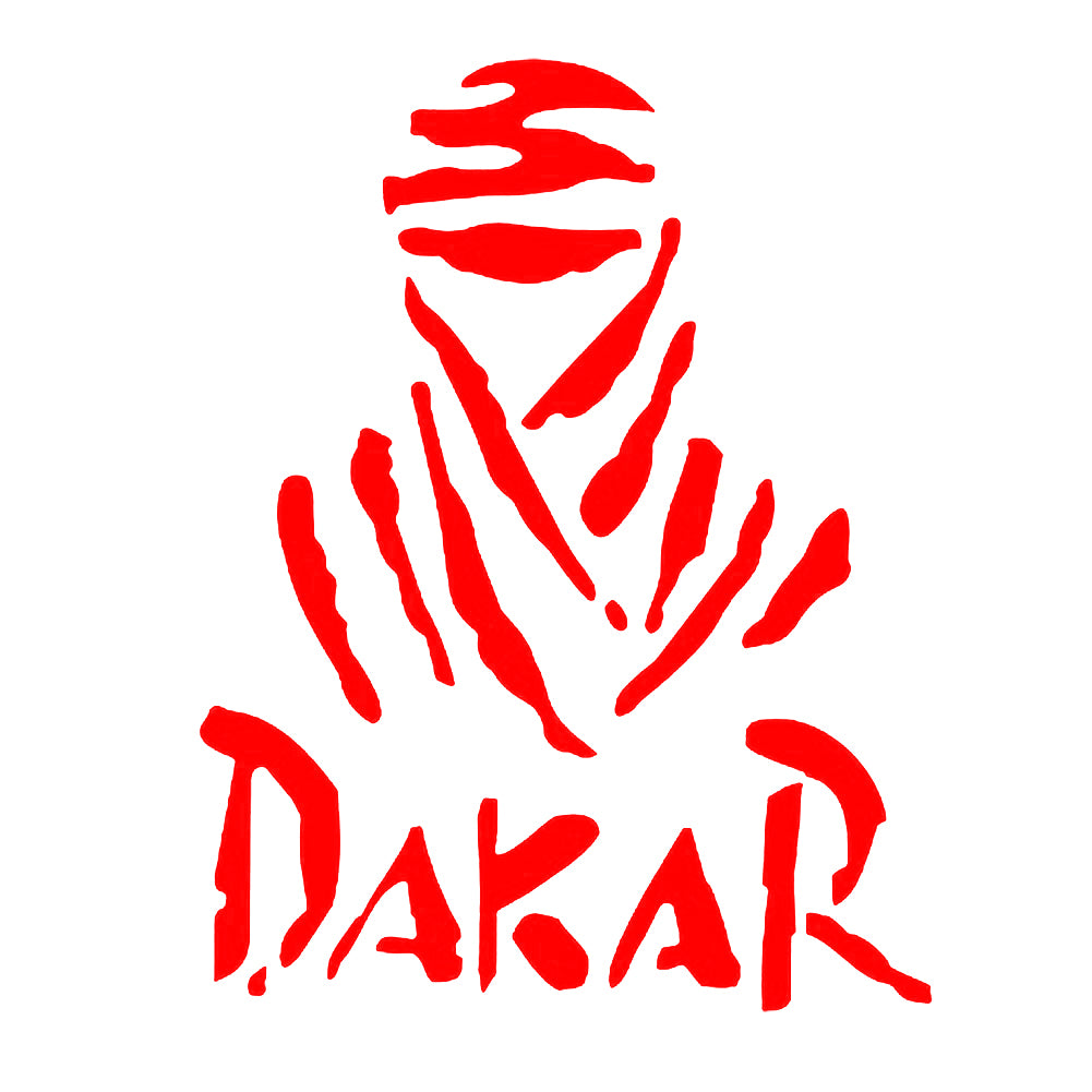 Dakar Letter Print Car Vehicle Truck Window Body Reflective Sticker Decal Decor