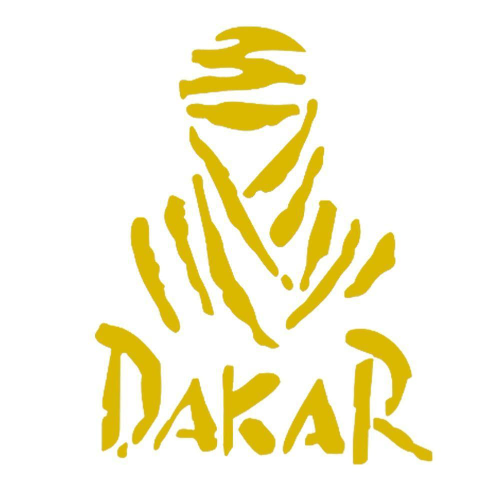 Dakar Letter Print Car Vehicle Truck Window Body Reflective Sticker Decal Decor