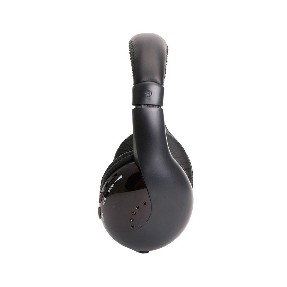 5 in 1 Hi-Fi FM Radio Wireless Headphones Headsets for TV DVD MP3 CD MP4 PC