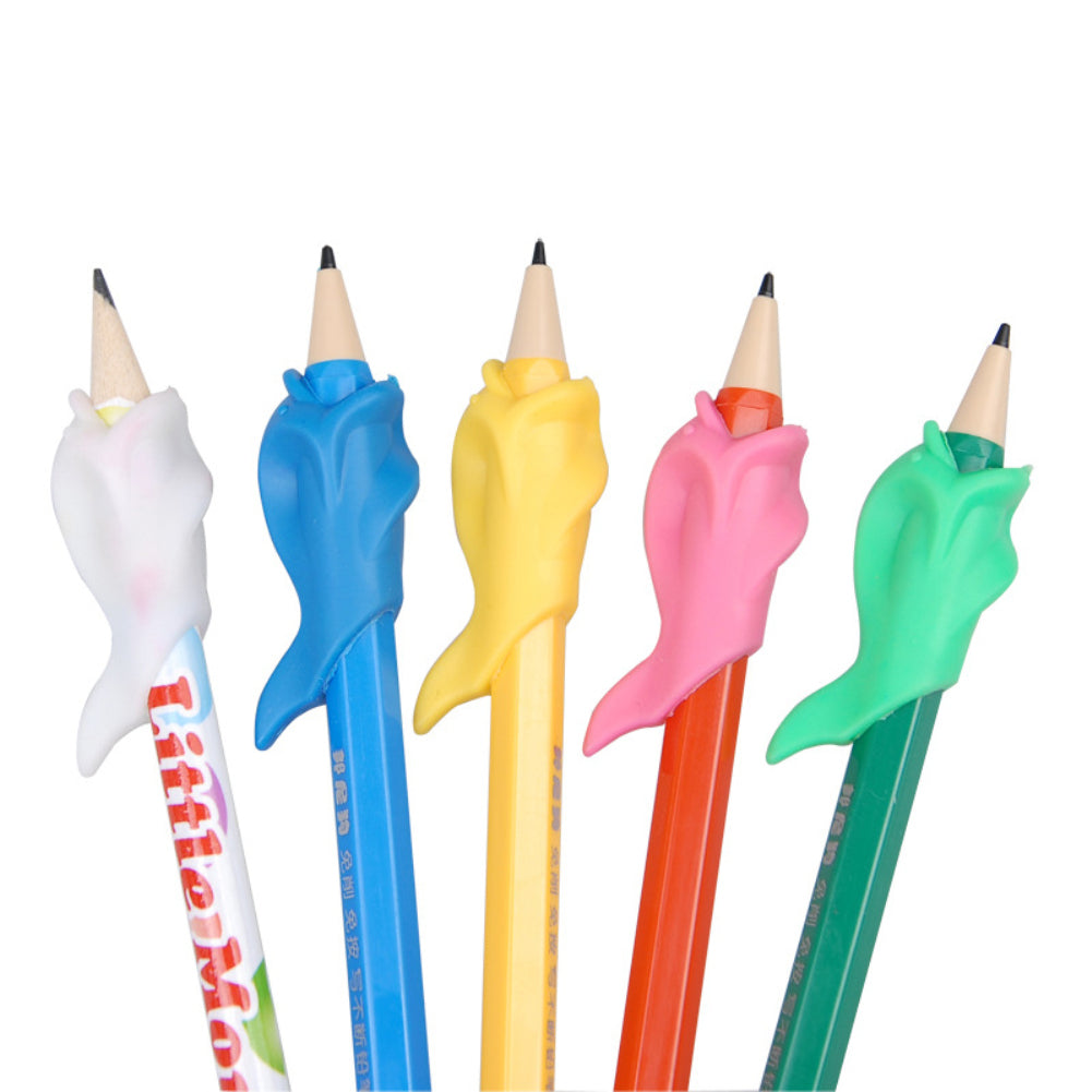 Dolphin Pen Grips Hold Writing Posture Correction Device Kid Student Stationery