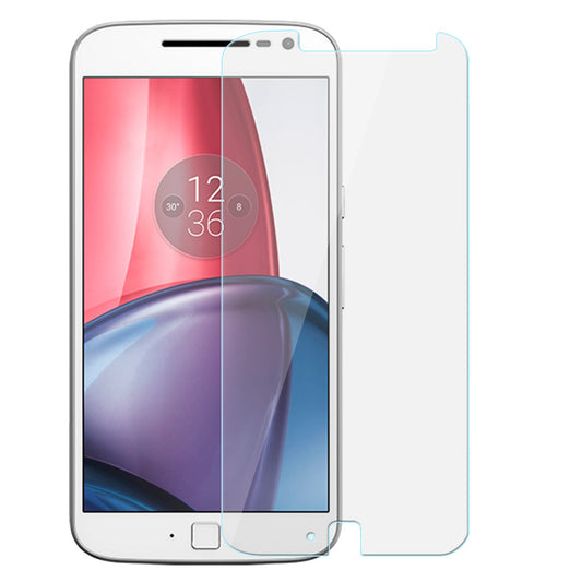 1Pcs Tempered Glass Membrane Steel 0.26MM Half-Screen 2.5D Round Edge for moto G4 PLUS