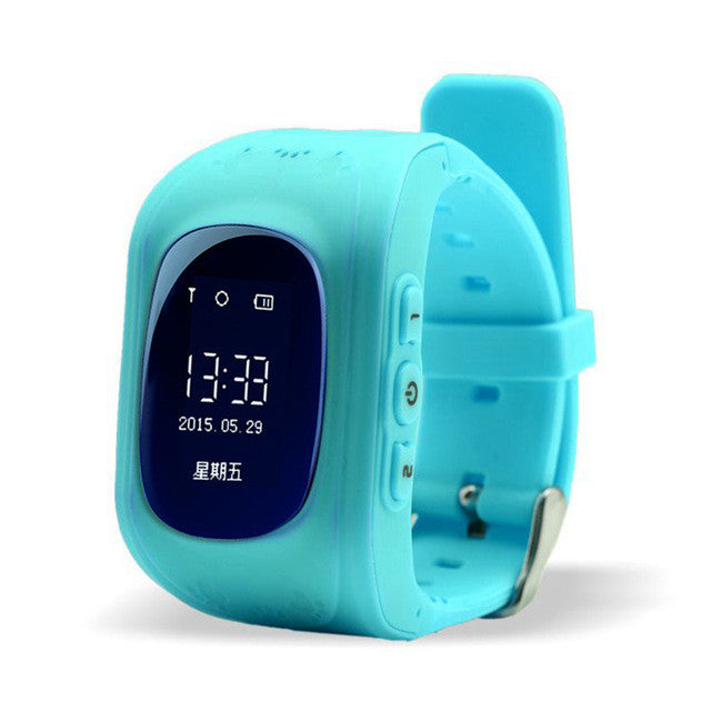 Q50 Kids Smart Watch with LBS Positioning LCD Color Display Multiple Languages Kids Smart Band with SOS Button for Help