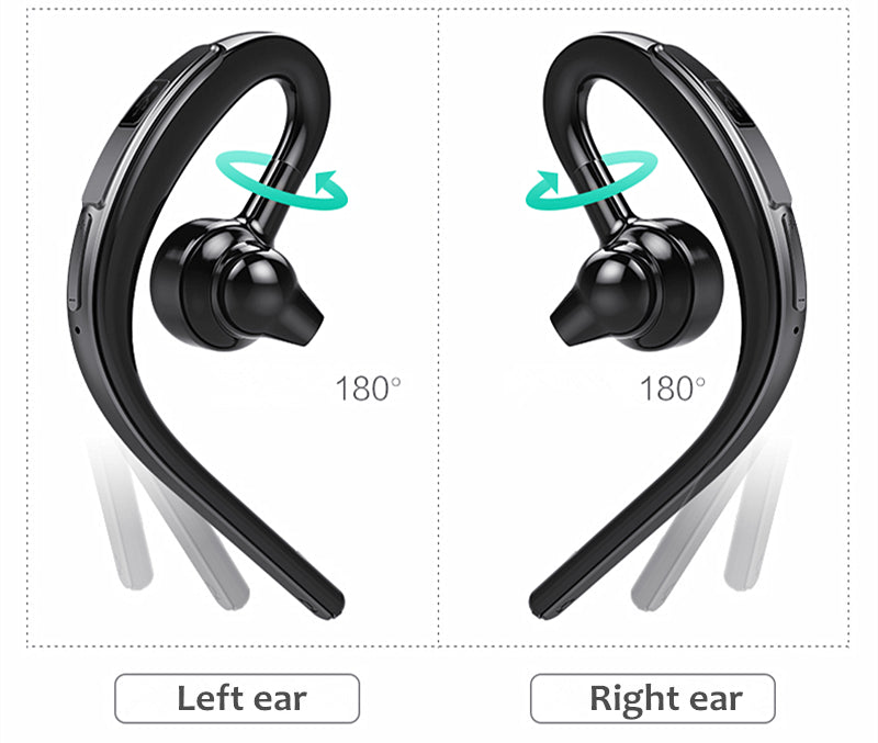 Bluetooth Headset Earphone for phone Wireless Sweatproof Sports Bluetooth Headphone with Mic voice Control with Earbud