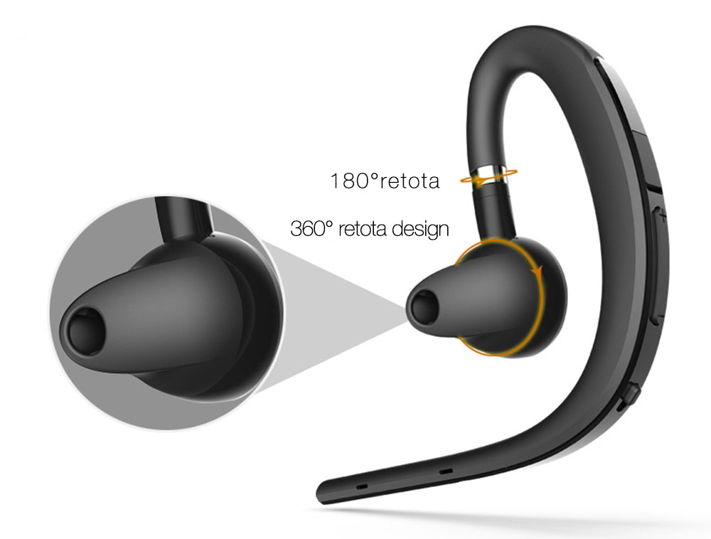 Bluetooth Headset Earphone for phone Wireless Sweatproof Sports Bluetooth Headphone with Mic voice Control with Earbud