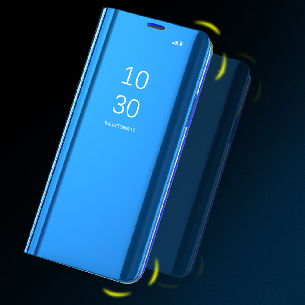 Vertical Bracket Mirror Mobile Phone Case Anti-Fall Hard Shell for Samsung  Galaxy S9 Plus