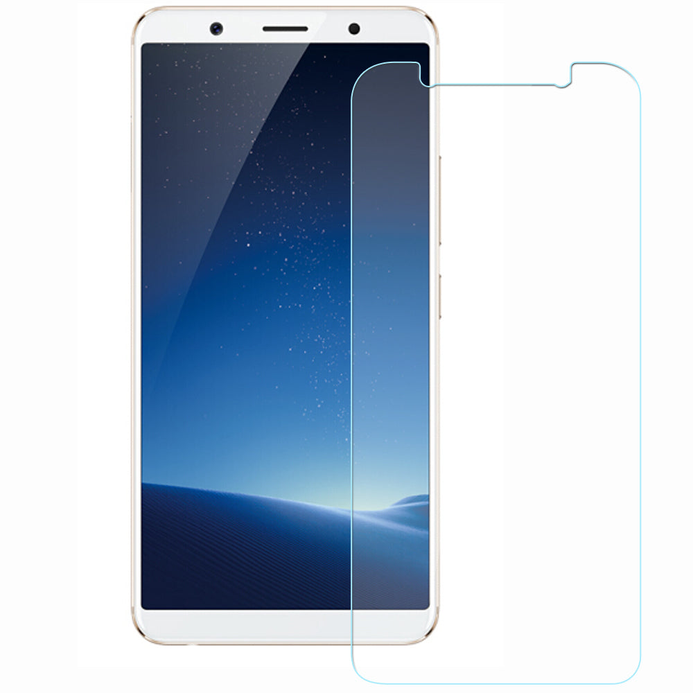 1Pcs Tempered Glass Membrane Steel 0.26MM Half-Screen 2.5D Round Edge for VIVO X20 Plus