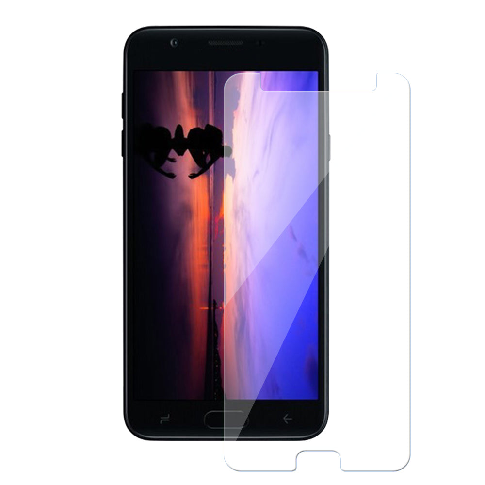 1Pcs Tempered Glass Membrane Steel 0.26MM Half-Screen 2.5D Round Edge for Samsung Galaxy J7 2018