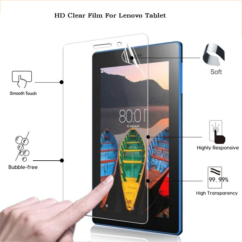 Anti-Scraches Glossy Film For Lenovo Tablet Screen Protectors Film