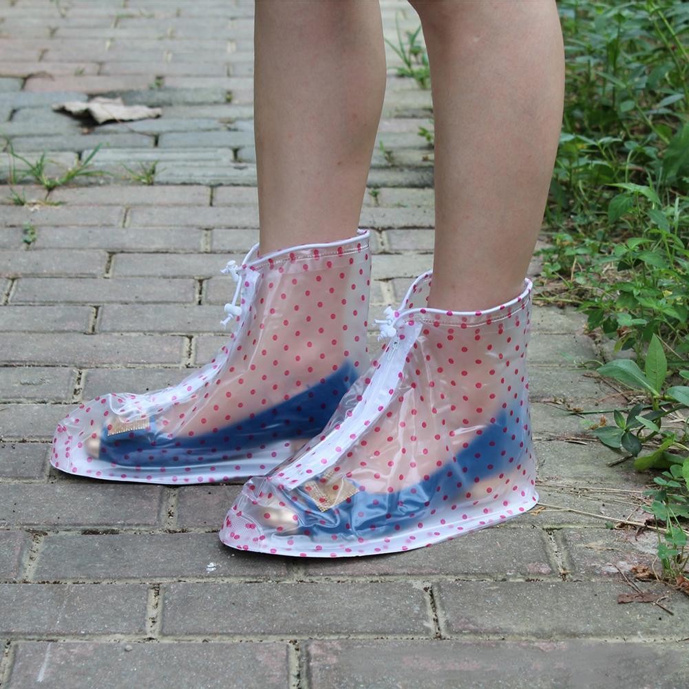 Waterproof Rain Shoes Cover Reusable Boots Overshoes Covers Slip Resistant
