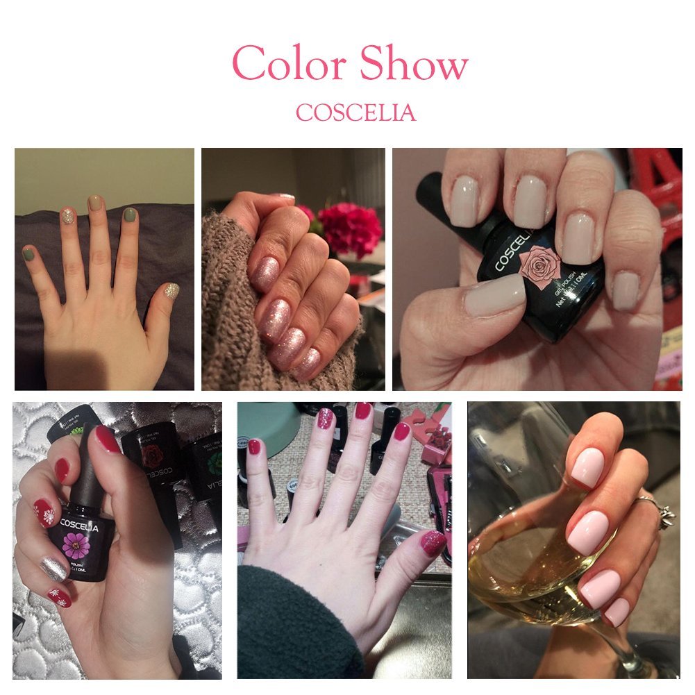 Gel Nail Polish Set 10pcs Nail Gel Varnish 36WLED Nail Curing lamp Nail Art Manicure Tools