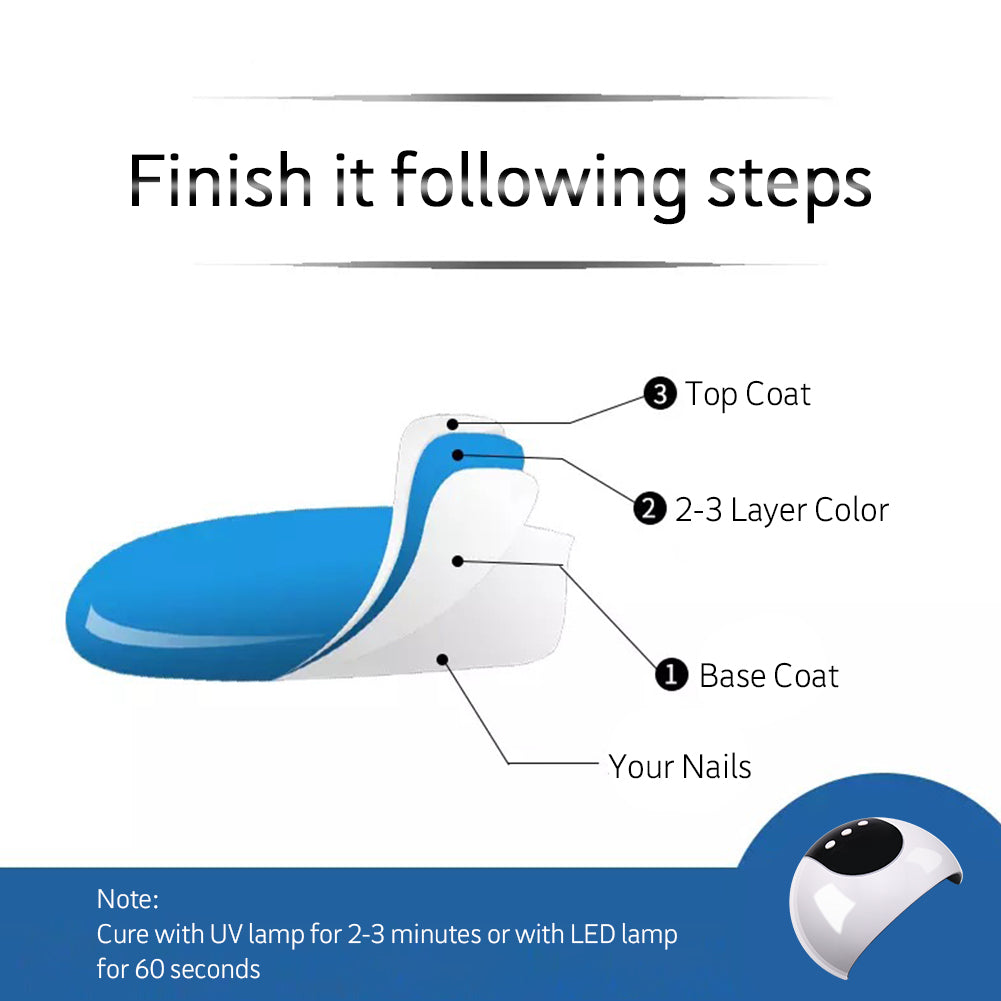 Gel Nail Polish Set 10pcs Nail Gel Varnish 36WLED Nail Curing lamp Nail Art Manicure Tools