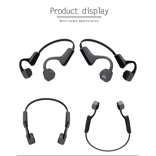 Bone Conduction Bluetooth Headset Sports Running Wireless Headset Does Not Enter The Earphones Sweat-Proof Waterproof
