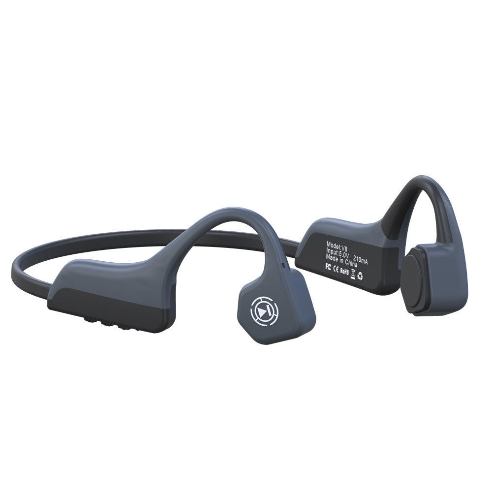 Bone Conduction Bluetooth Headset Sports Running Wireless Headset Does Not Enter The Earphones Sweat-Proof Waterproof