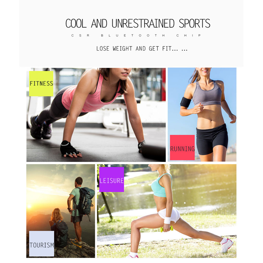 Bone Conduction Bluetooth Headset Sports Running Wireless Headset Does Not Enter The Earphones Sweat-Proof Waterproof