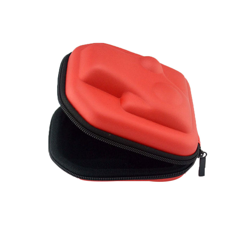 Portable Faux Leather Dust-proof Zipper Camera Storage Bag Case for GoPro SJCAM