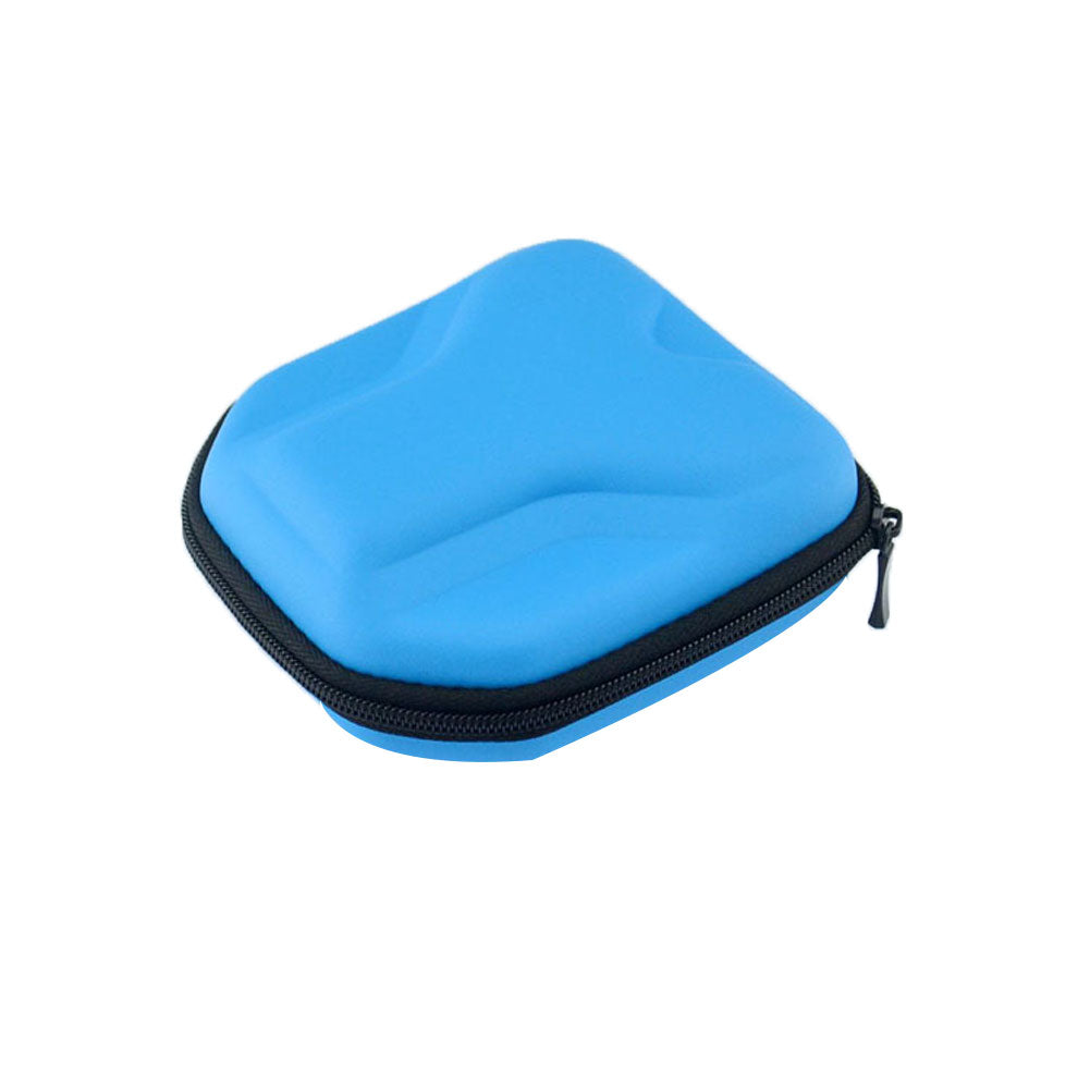 Portable Faux Leather Dust-proof Zipper Camera Storage Bag Case for GoPro SJCAM