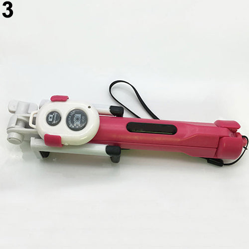 Extendable Handheld Selfie Stick Tripod Bluetooth Remote Shoot for All Phone