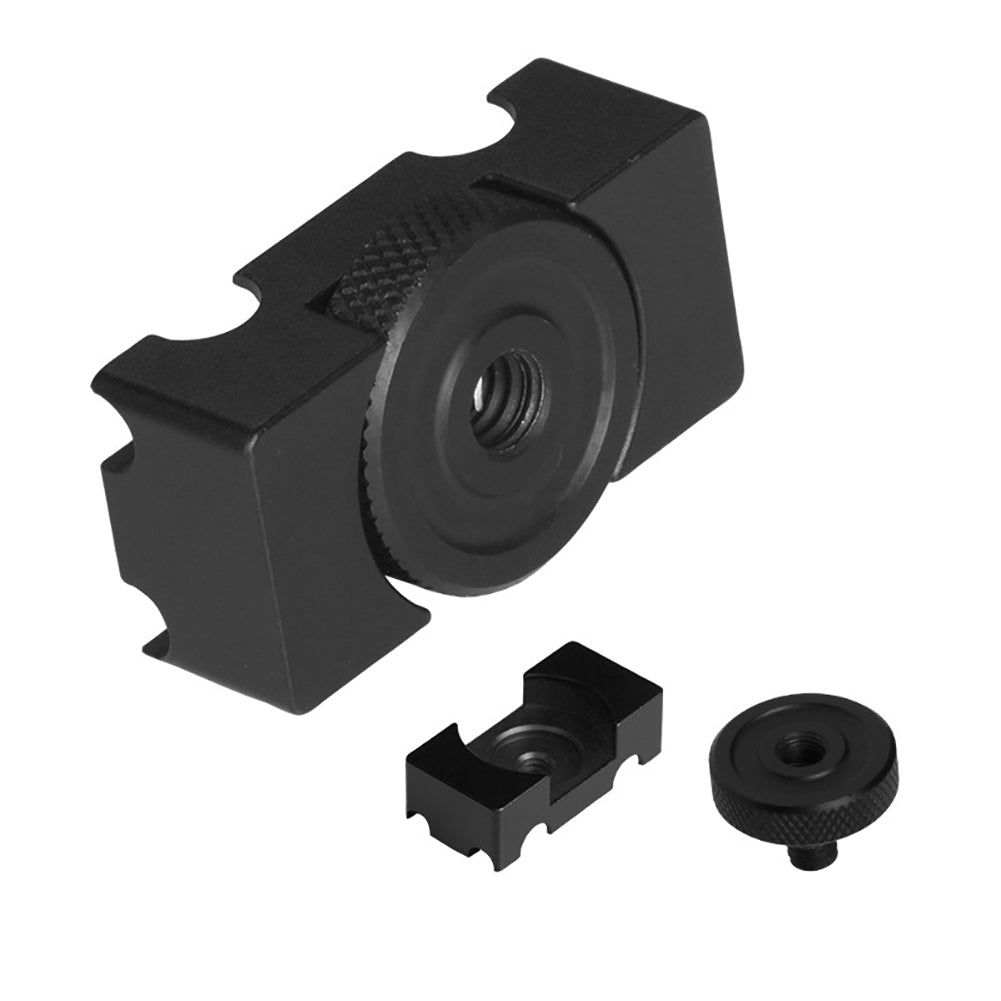 Aluminum Alloy Tether Holder Cable Lock Clip Clamp Mount Adapter for DSLR Camera