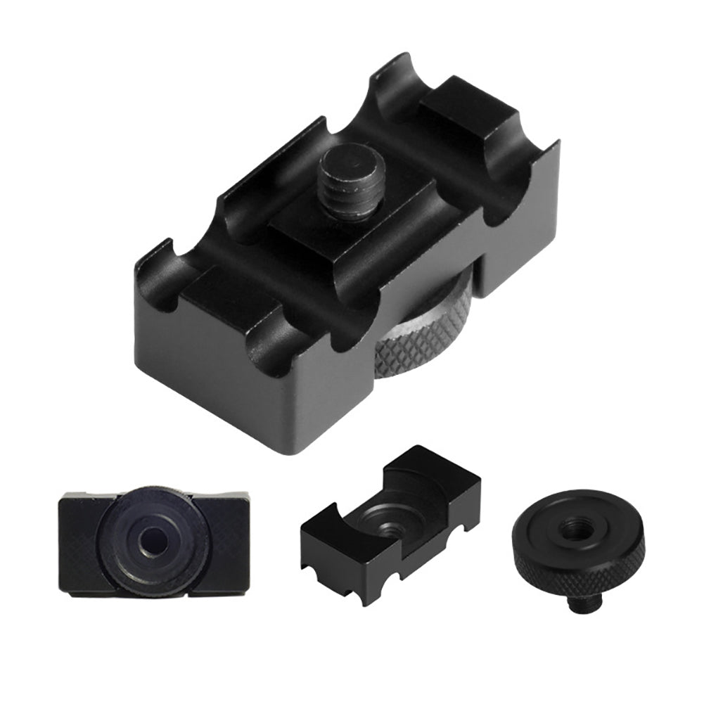 Aluminum Alloy Tether Holder Cable Lock Clip Clamp Mount Adapter for DSLR Camera