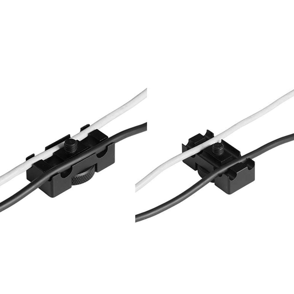 Aluminum Alloy Tether Holder Cable Lock Clip Clamp Mount Adapter for DSLR Camera