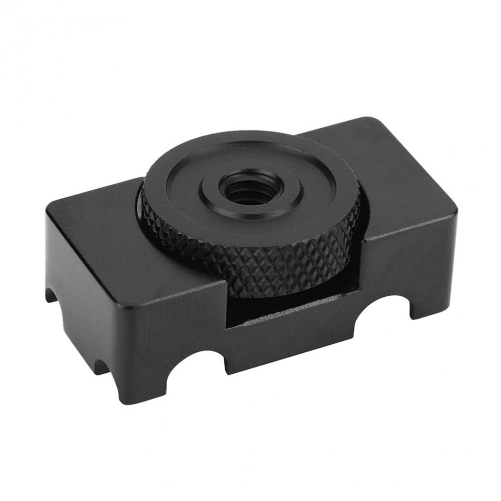 Aluminum Alloy Tether Holder Cable Lock Clip Clamp Mount Adapter for DSLR Camera