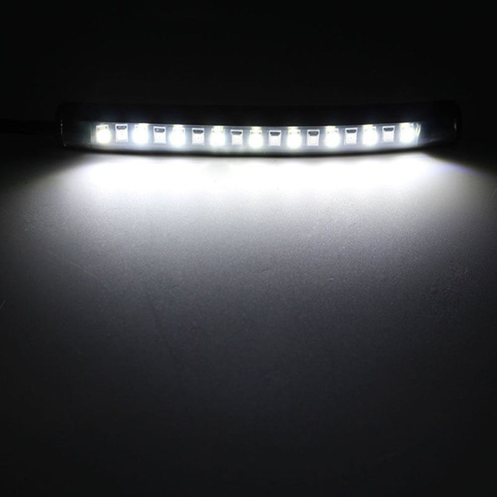 Flexible Motorcycle 17LED Light Strip Rear Tail Brake Stop Turn Signal Lamp Bar