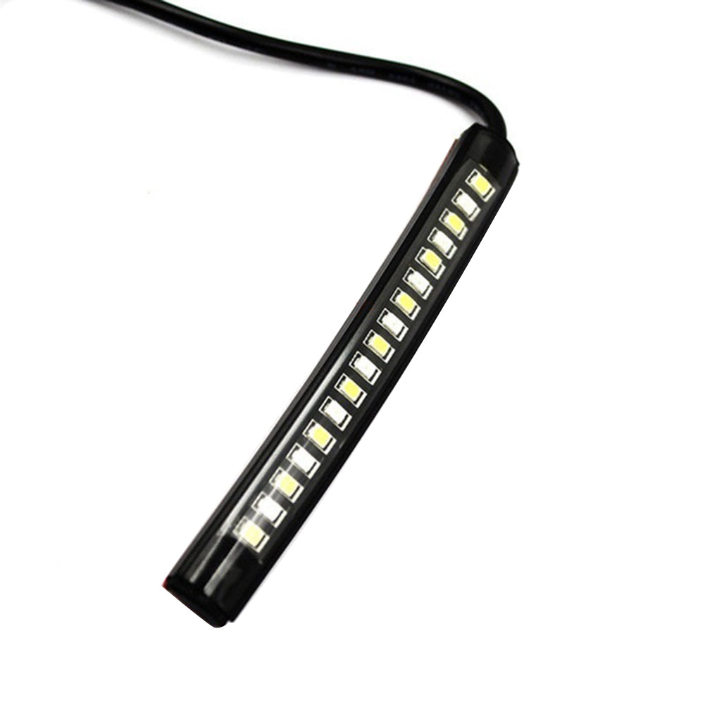 Flexible Motorcycle 17LED Light Strip Rear Tail Brake Stop Turn Signal Lamp Bar