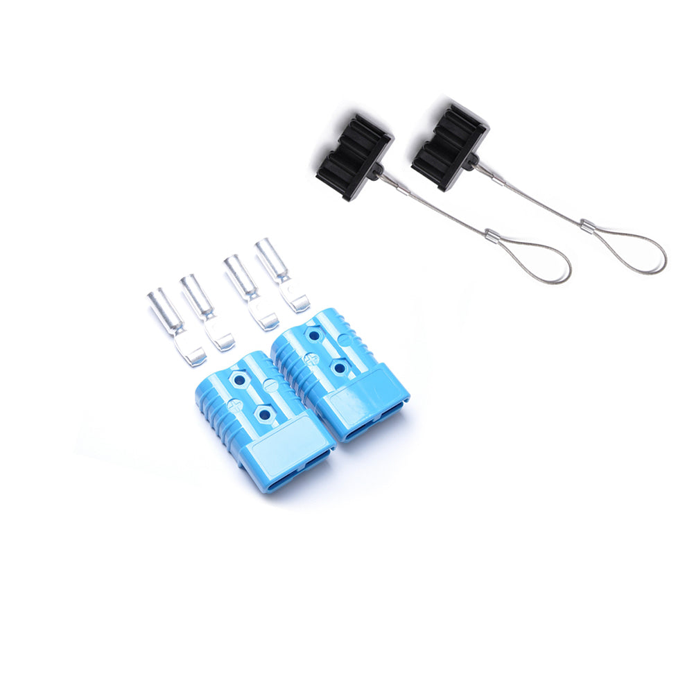 2Pcs Car Vehicle 175A 600V Battery Winch Power Trailer Plug Quick Connector