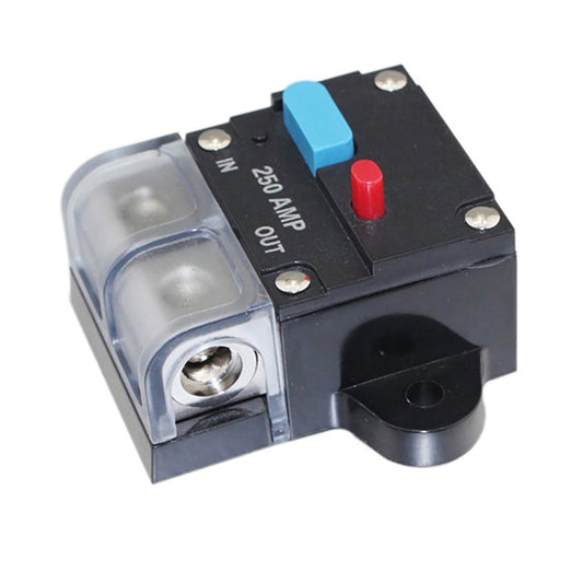80A/100A/150A/200A/250A Car Boat Truck Stereo Audio Circuit Breaker Fuse Holder