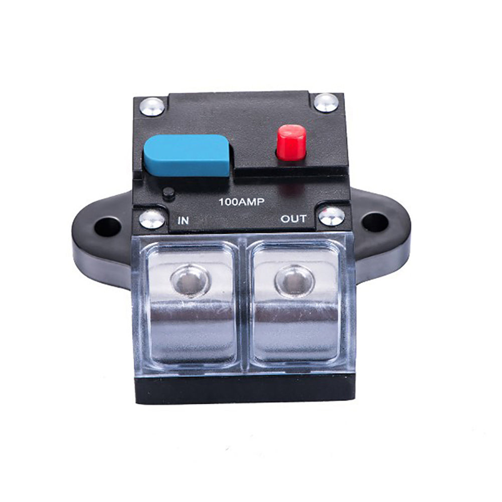 80A/100A/150A/200A/250A Car Boat Truck Stereo Audio Circuit Breaker Fuse Holder