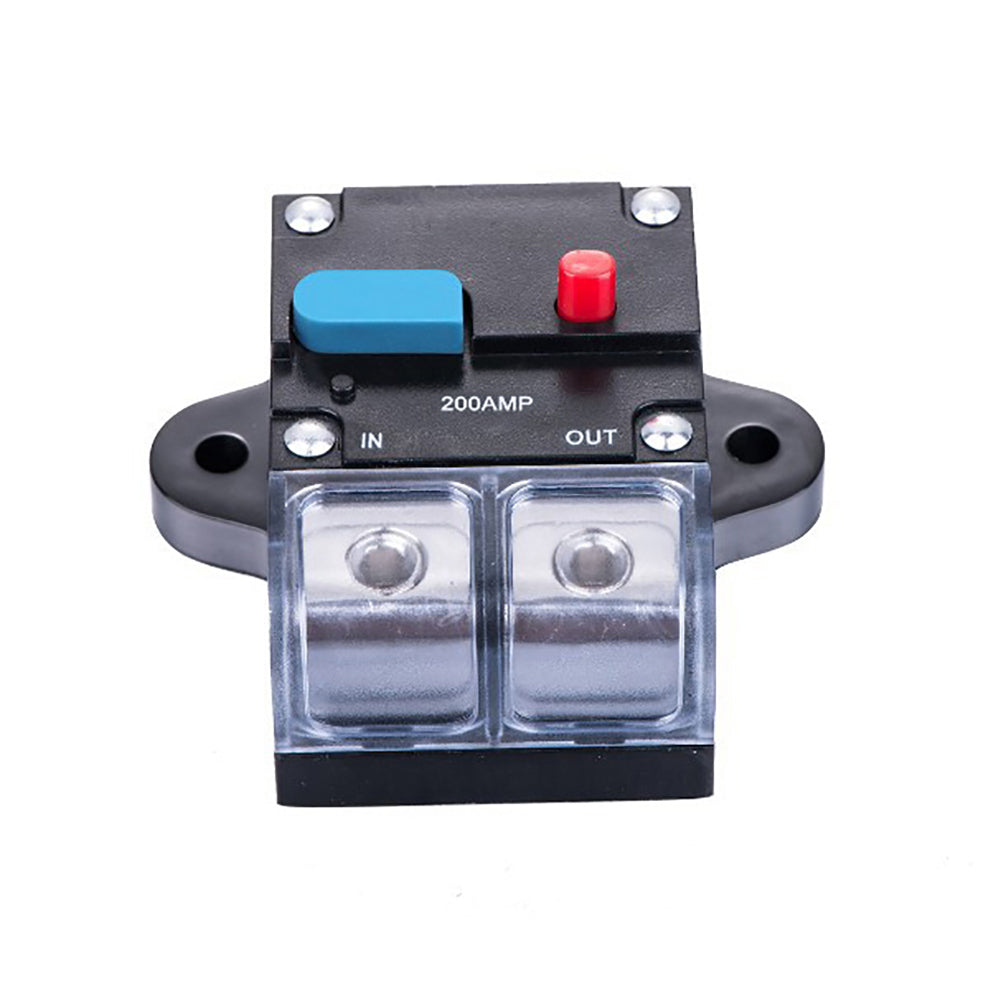 80A/100A/150A/200A/250A Car Boat Truck Stereo Audio Circuit Breaker Fuse Holder
