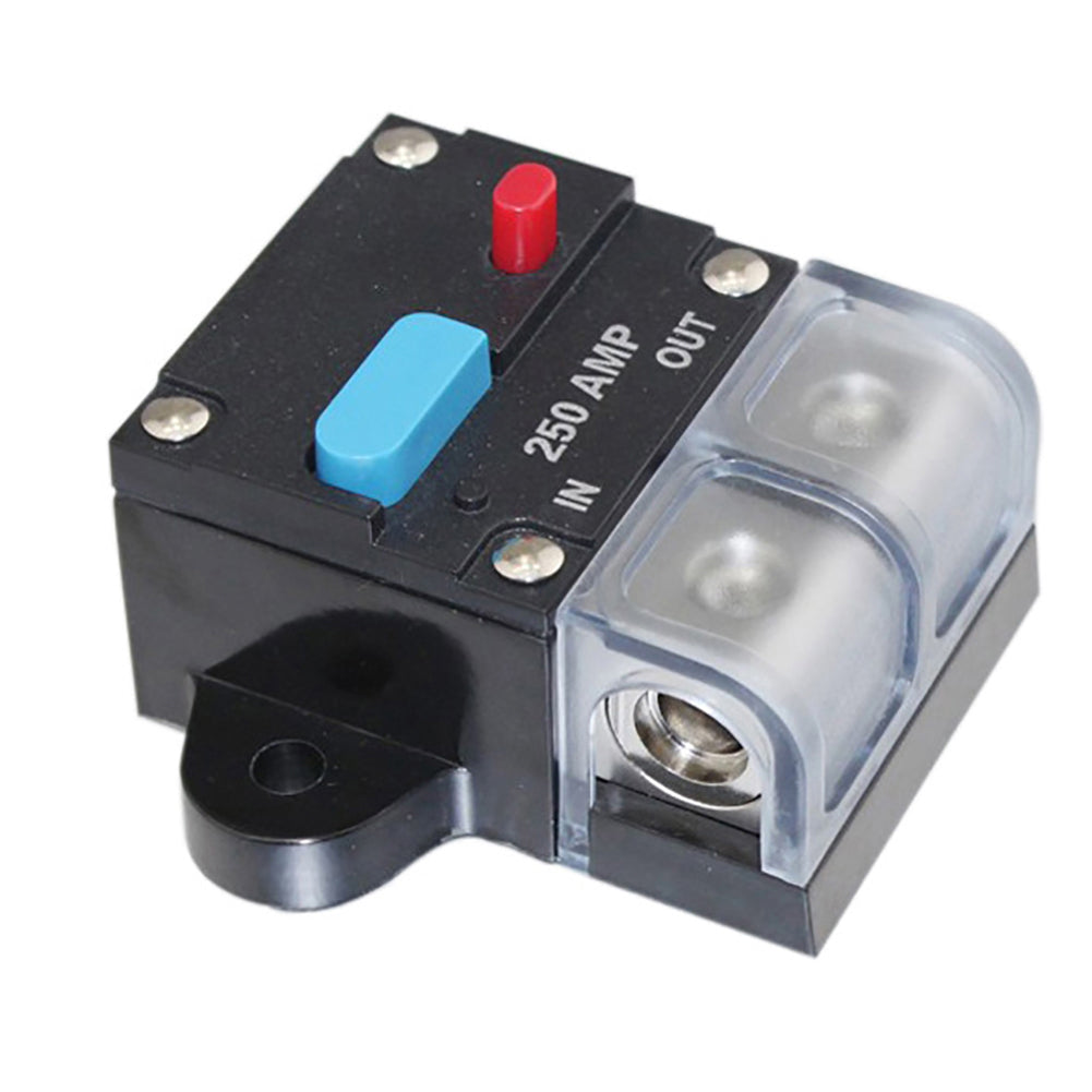 80A/100A/150A/200A/250A Car Boat Truck Stereo Audio Circuit Breaker Fuse Holder