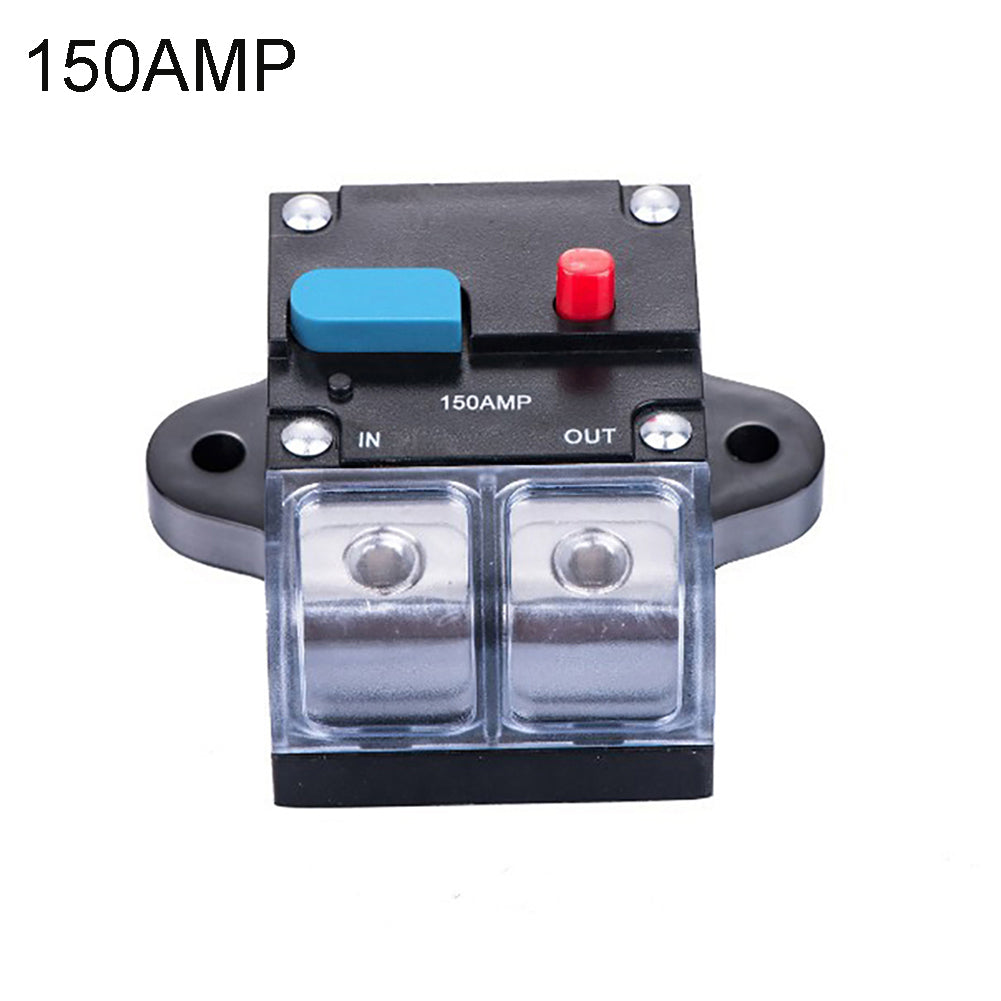 80A/100A/150A/200A/250A Car Boat Truck Stereo Audio Circuit Breaker Fuse Holder