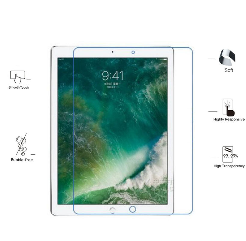 Anti-Scraches HD Glossy Film ForNew iPad Pro 2017 12.9" Tablet Screen Protectors