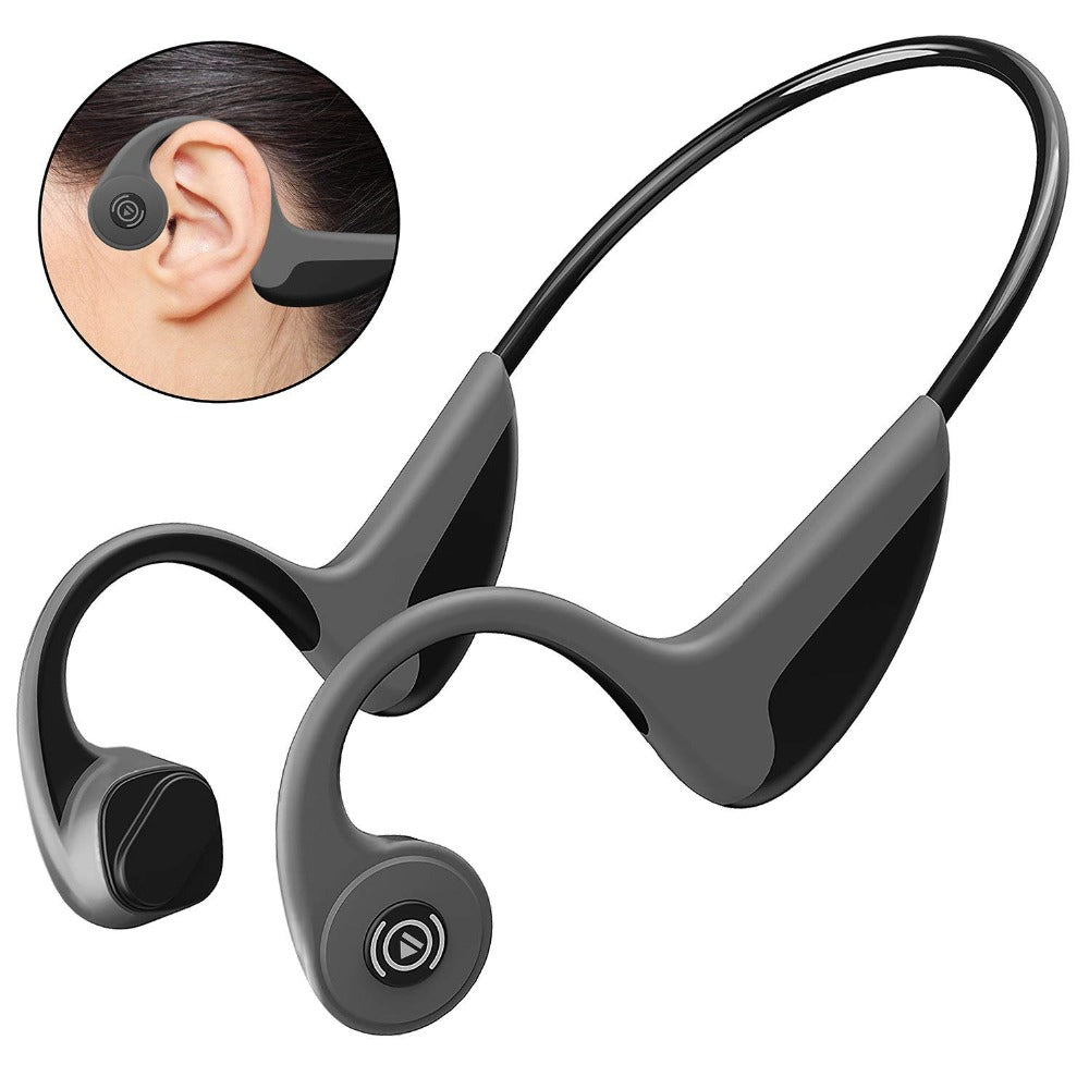 Bluetooth 5.0 S.Wear Z8 Wireless Headphones Bone Conduction Earphone Outdoor Sport Headset with Mic With Box