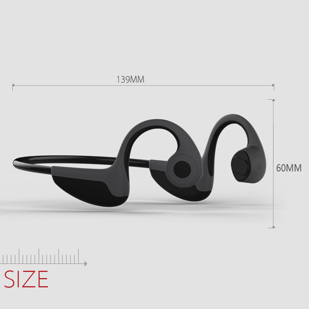 Bluetooth 5.0 S.Wear Z8 Wireless Headphones Bone Conduction Earphone Outdoor Sport Headset with Mic With Box