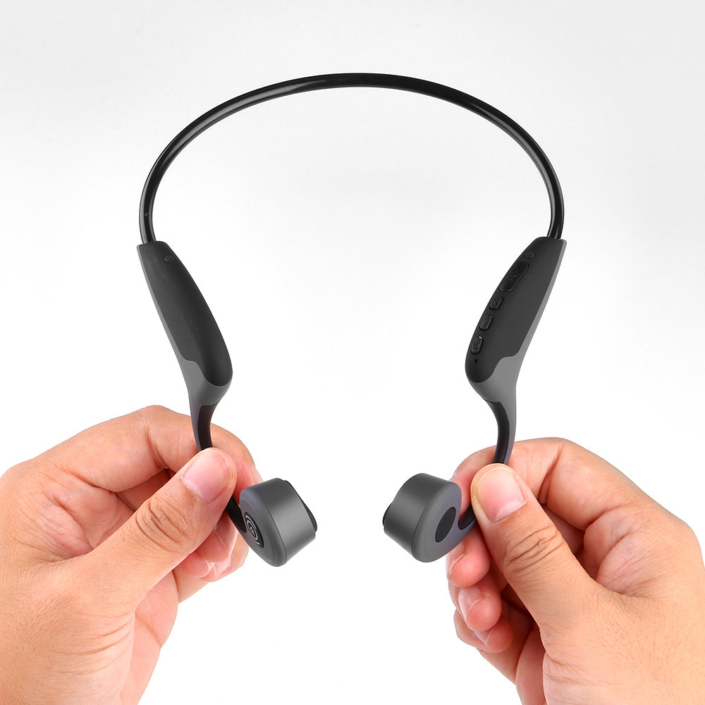 Bluetooth 5.0 S.Wear Z8 Wireless Headphones Bone Conduction Earphone Outdoor Sport Headset with Mic With Box