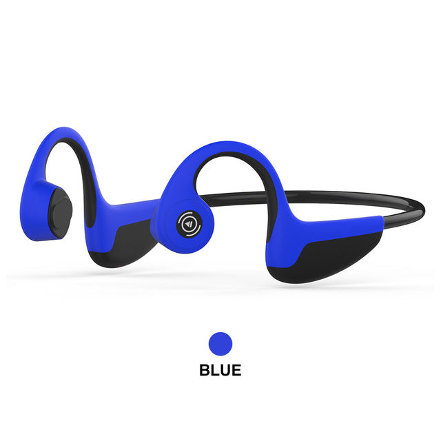 Bluetooth 5.0 S.Wear Z8 Wireless Headphones Bone Conduction Earphone Outdoor Sport Headset with Mic With Box