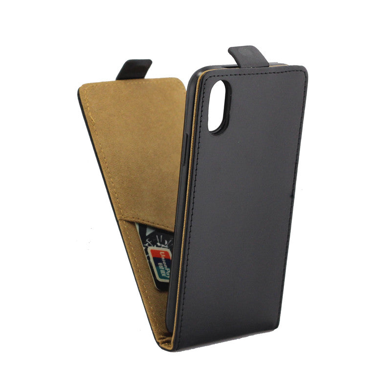 Business Leather Case For Coque iPhone XR Vertical Flip Cover Card Slot Cases For iPhone XR 6.1 inch Mobile Phone Bags