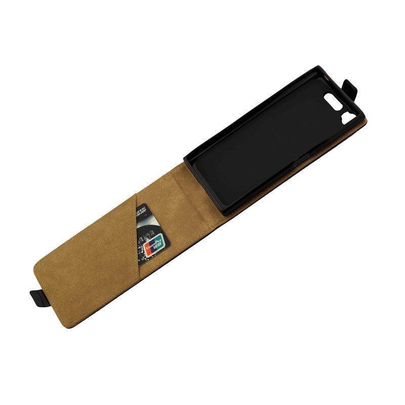 Business Leather Case For Coque Sony Xperia XZ1 F8342 Vertical Flip Cover Card Slot Cases For Sony Xperia XZ1 Dual Phone Bags