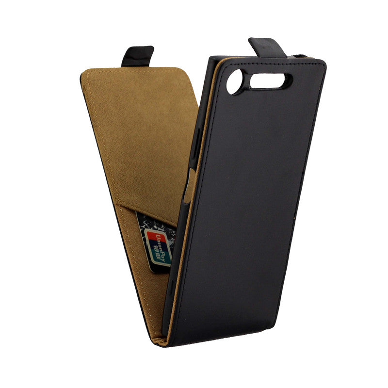 Business Leather Case For Coque Sony Xperia XZ1 F8342 Vertical Flip Cover Card Slot Cases For Sony Xperia XZ1 Dual Phone Bags