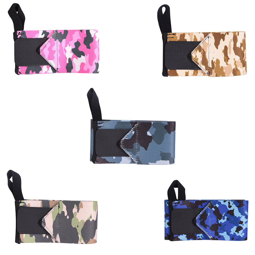 Camo Print Weight Lifting Wristband Fitness Sport Wrap Bandage Wrist Support