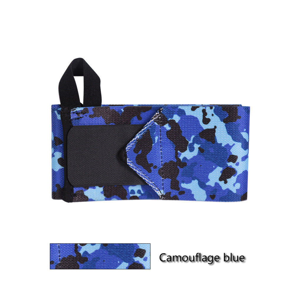 Camo Print Weight Lifting Wristband Fitness Sport Wrap Bandage Wrist Support