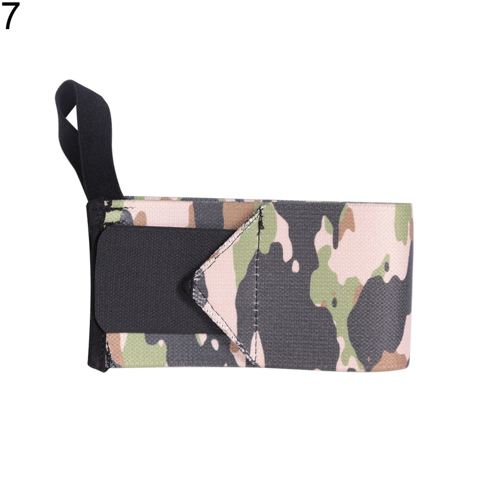Camo Print Weight Lifting Wristband Fitness Sport Wrap Bandage Wrist Support