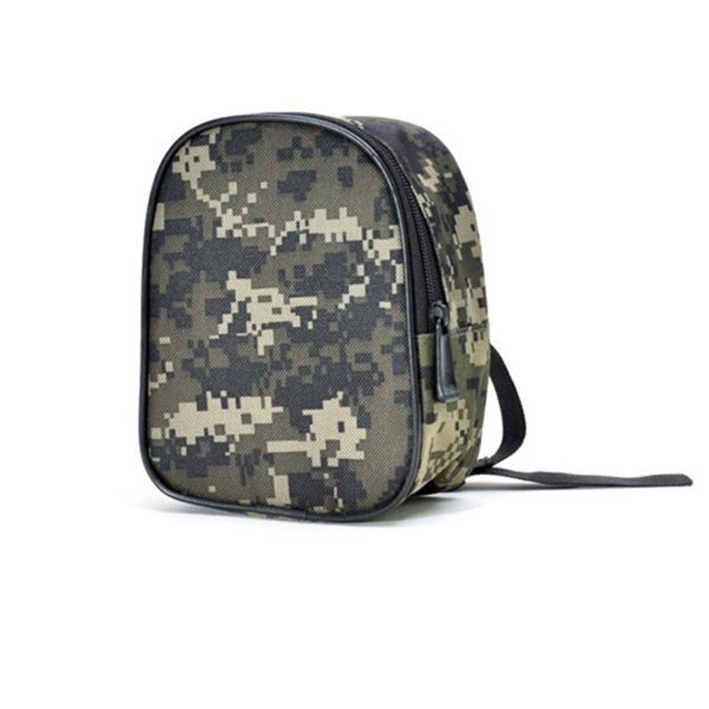 Outdoor Camouflage Fishing Reel Waist Bag Portable Tackle Holder Storage Pouch