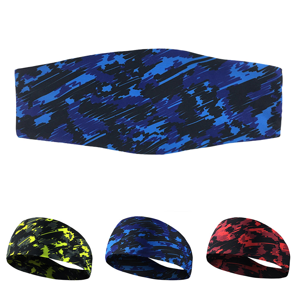 Breathable Jogging Gym Yoga Unisex Hair Band Sweat Absorbent Sports Headband