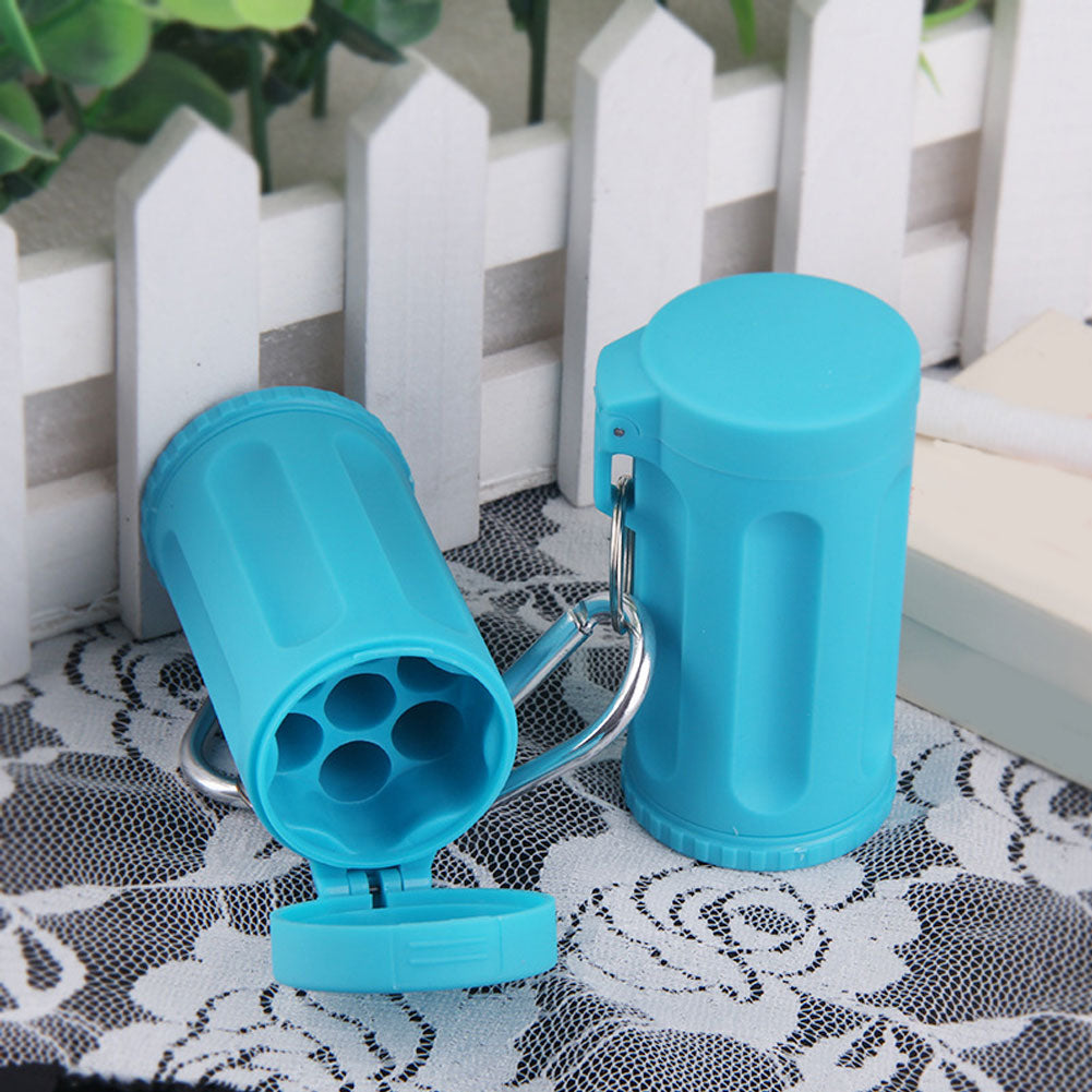 Durable Portable Mini Ashtray Pocket Keychain Car Outdoor Smoking Accessories